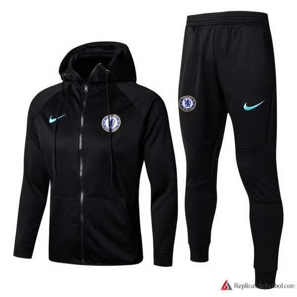 Chandal Chelsea 2017-2018 Negro